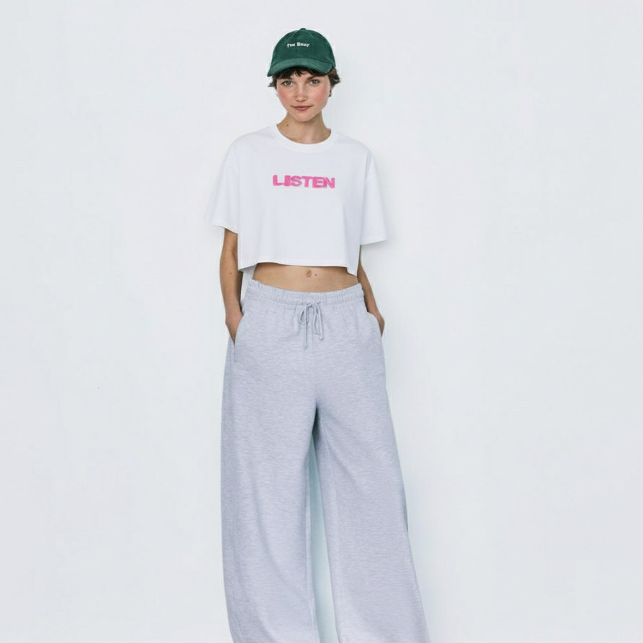 IM NOT TALKIN OVERSIZE TOP